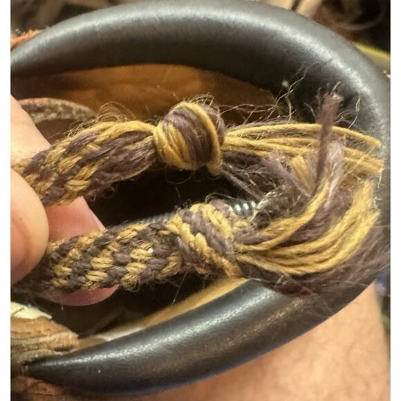 IRISH SETTER USA by Red Wing Vtg Cognac All-Leather Mountain Boots Men's 12B - Picture 15 of 16